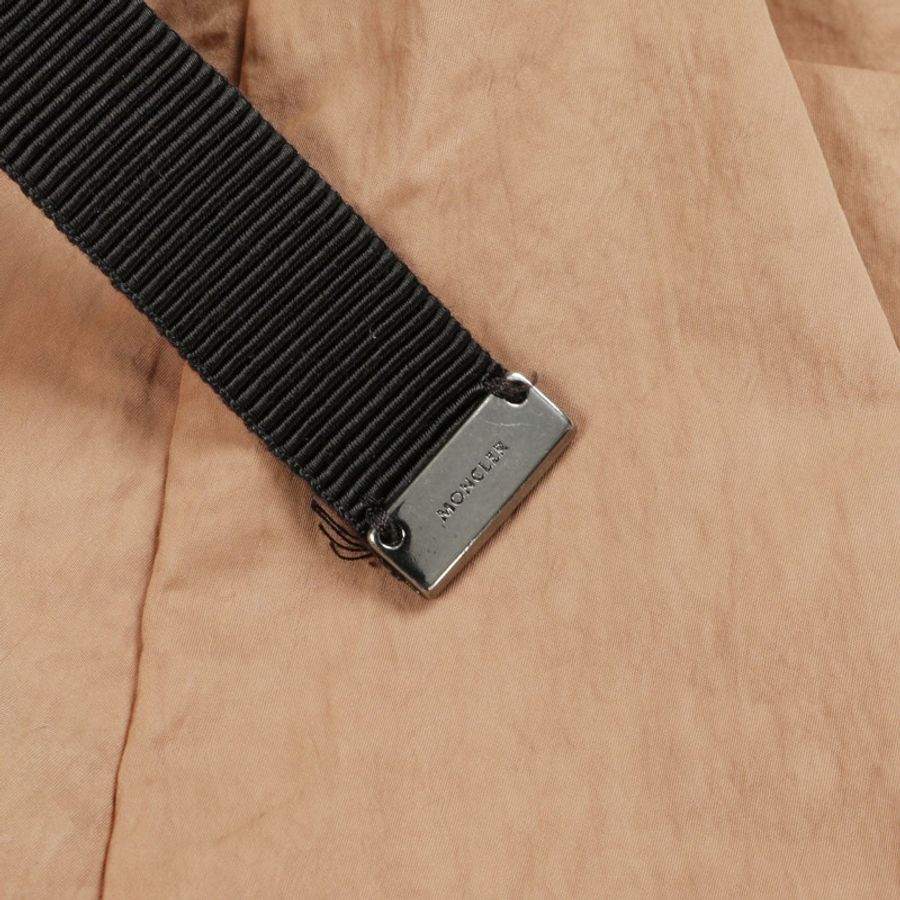 MONCLER ZINZOLIN 其他外套 尼龍 棕色 波爾多紅 二手 女士-5