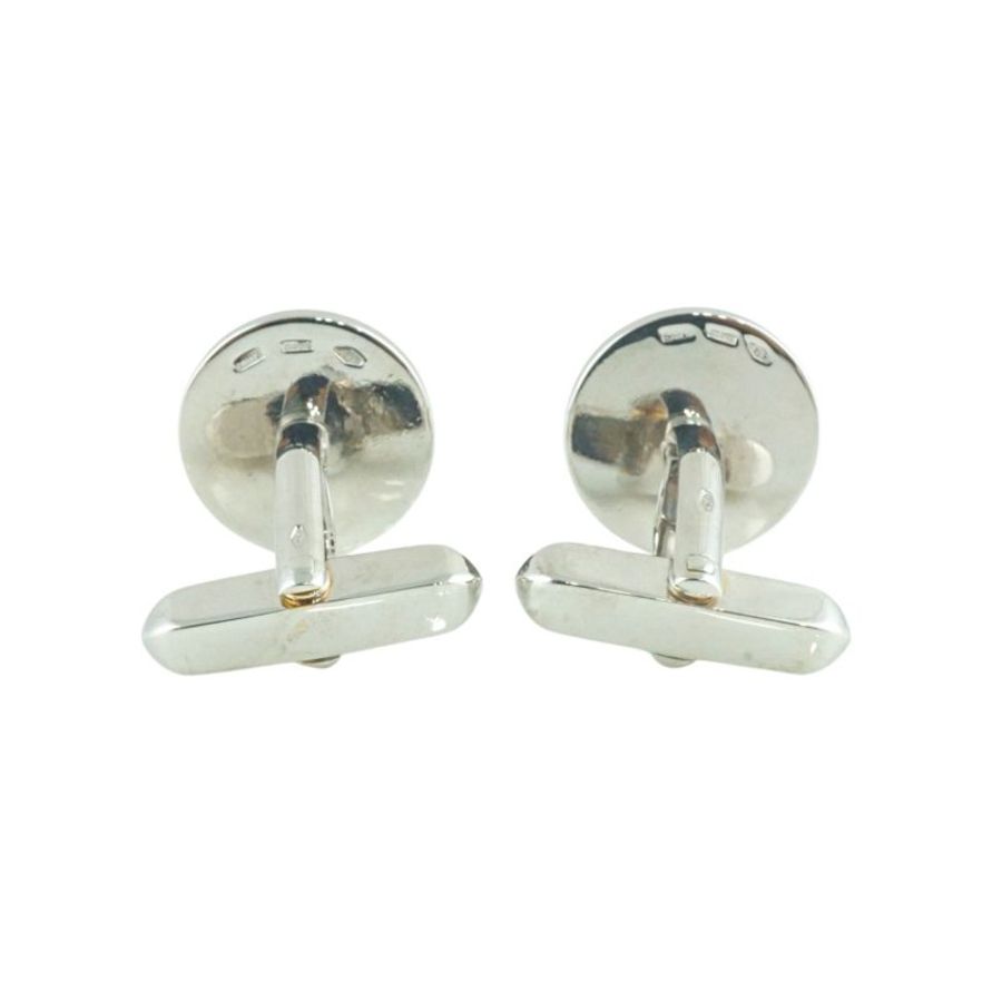 BVLGARI 寶格麗 18K鑲鑽 袖扣-3