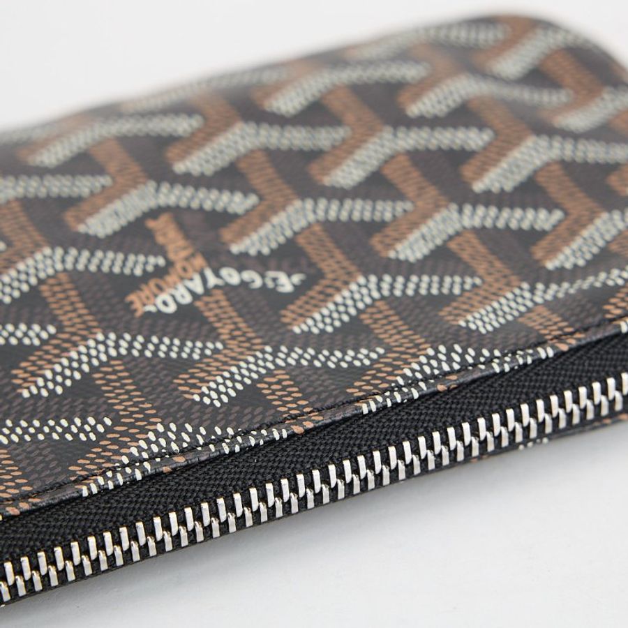 二手Goyard Mini Pouch 一字拉鍊零錢包-4