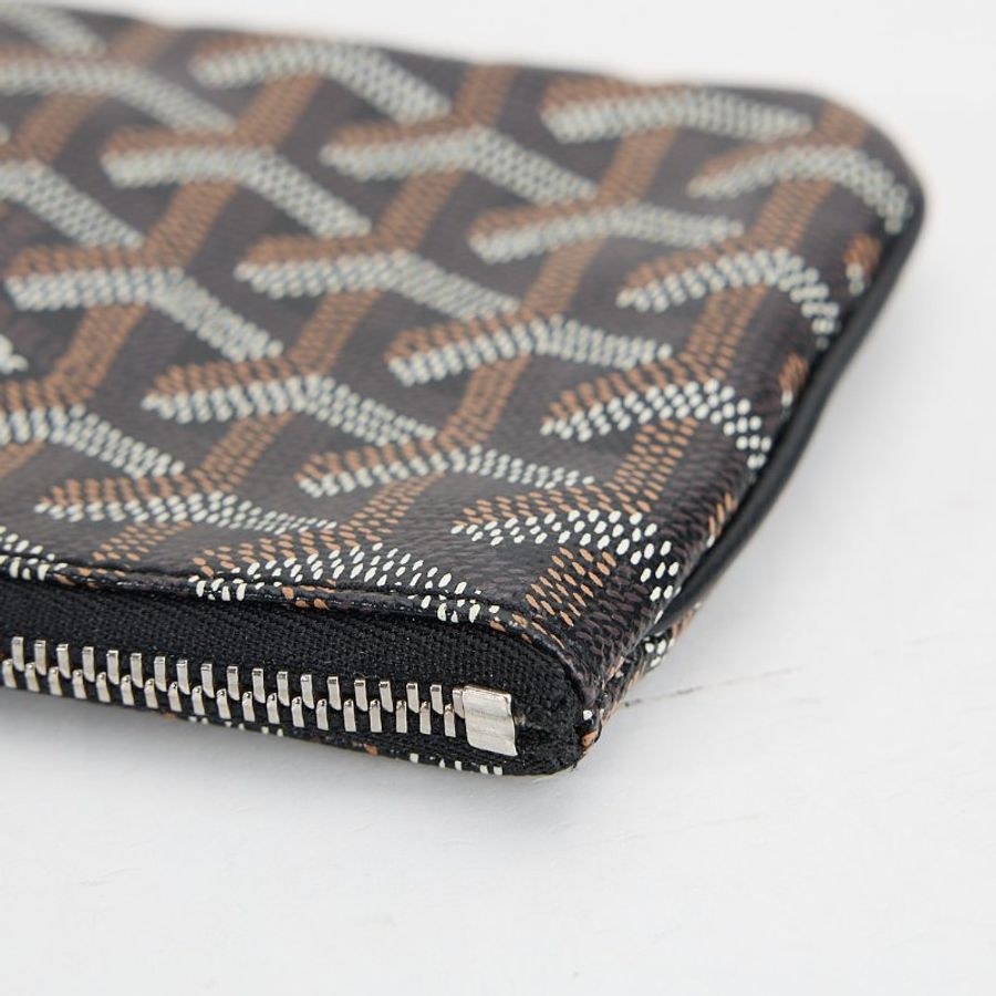 二手Goyard Mini Pouch 一字拉鍊零錢包-8
