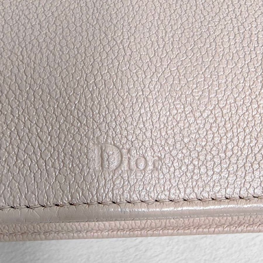 Dior 迪奥rama系列粉色圓扣盾牌包-7