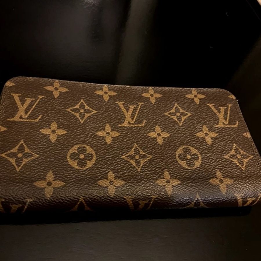 全新 LV 拉鍊錢包 內襯罌粟紅色 M41896-3