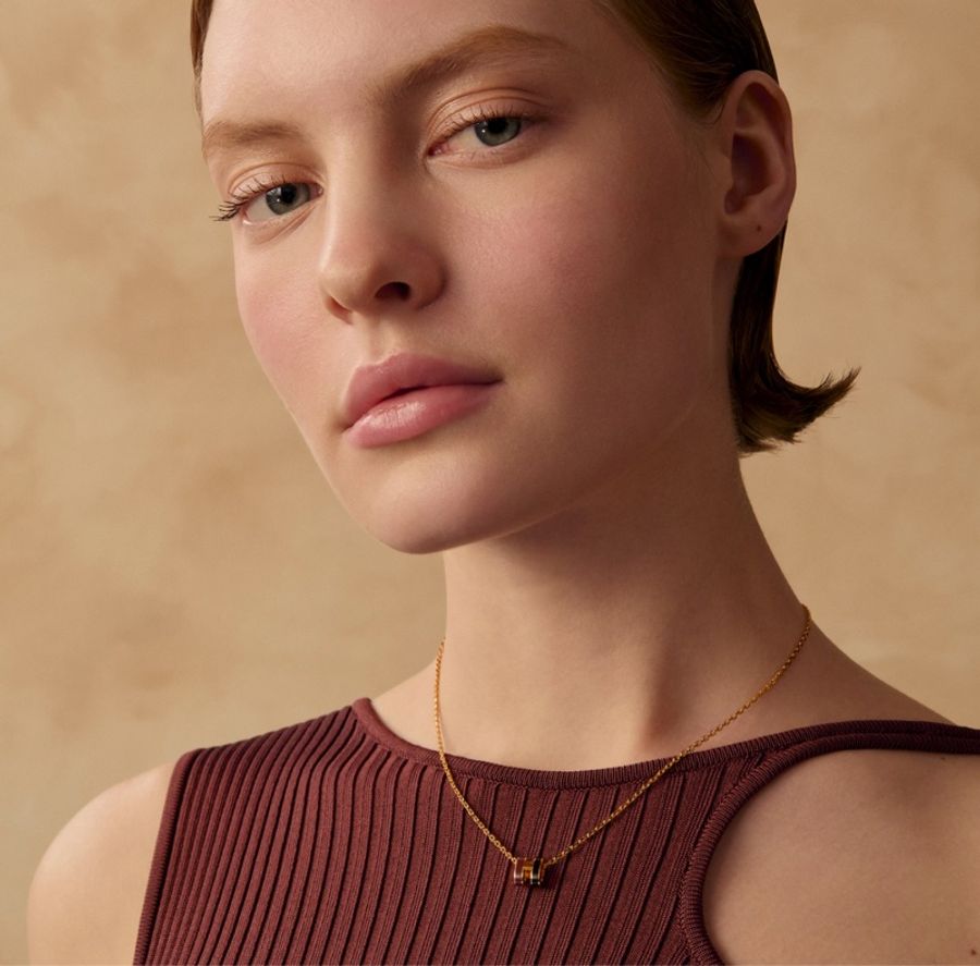Hermes Mini Pop h 新款拼色頸鏈-2