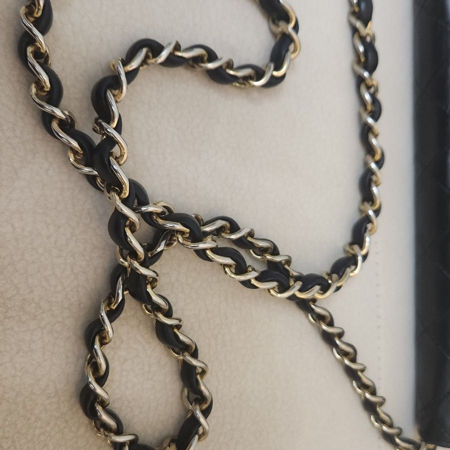 Chanel Vintage 翻蓋側背包 小書包 22cm-27