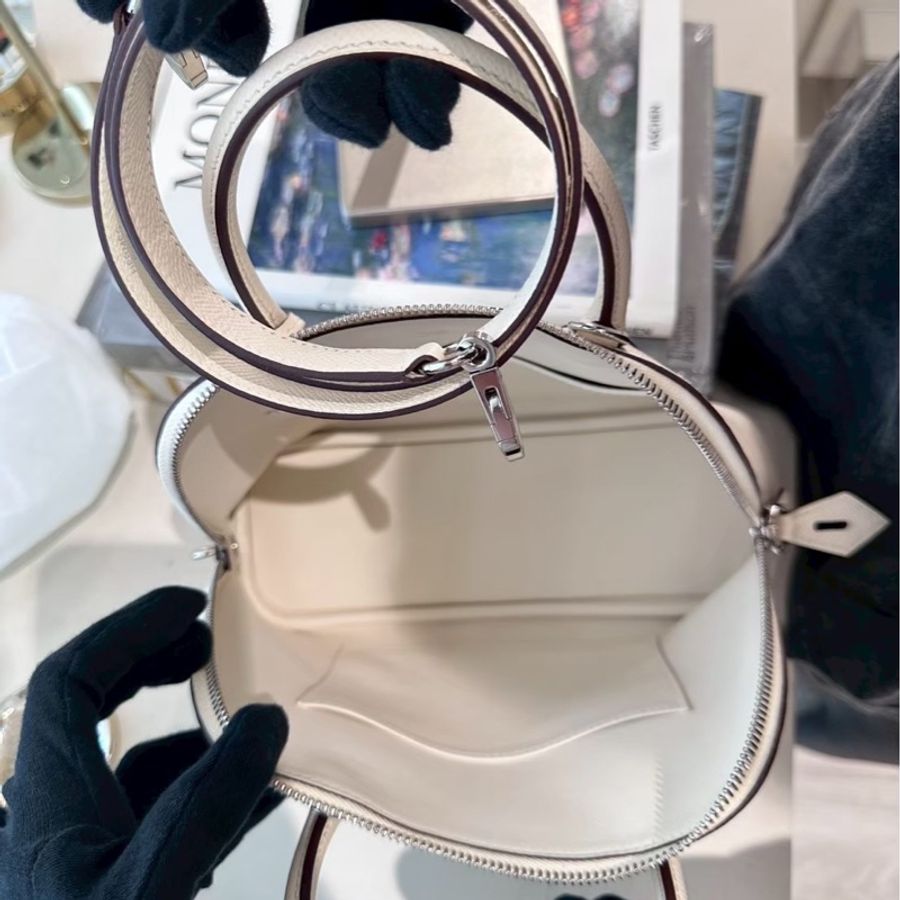 HERMES Bolide 25 奶昔白 B刻-6