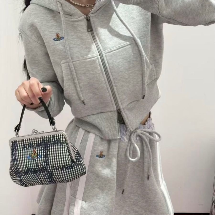 Vivienne Westwood 西太后 短款 連帽衛衣#XS S M-2