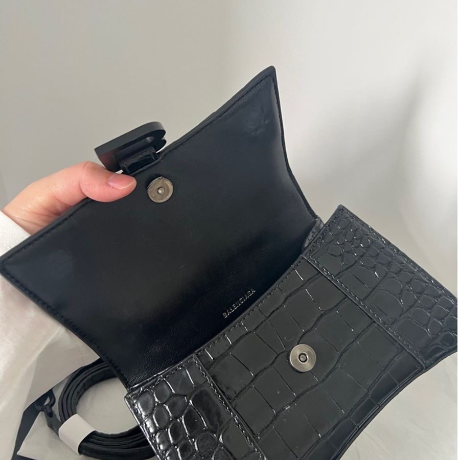 Balenciaga 巴黎世家 黑色塗鴉沙漏包🖤-11