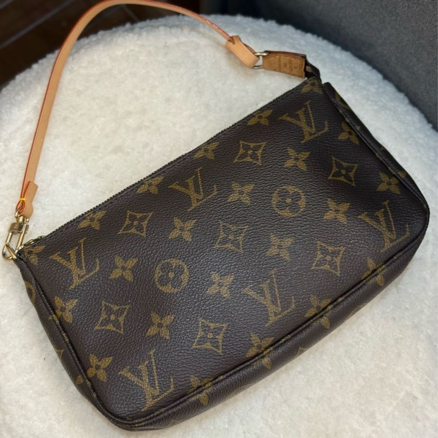 (保留中）Lv大麻將包 🎁贈金鏈可斜背-2