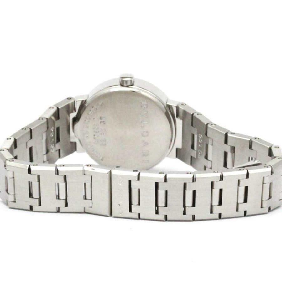 BVLGARI BVLGARI-BVLGARI 鋼石英女錶 BB23SS 拋光-4