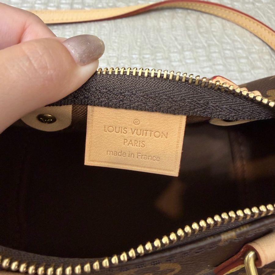 LV 原花 Nano Speedy 波士頓斜背包M61252-7