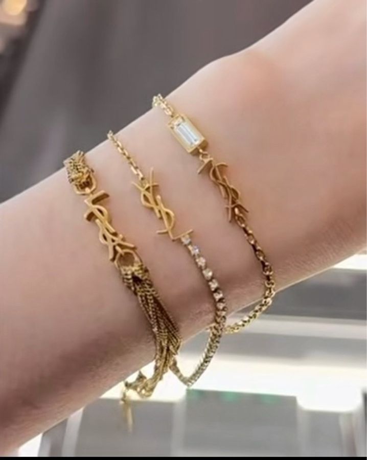 Saint Laurent YSL (862050)手鏈 #S-4