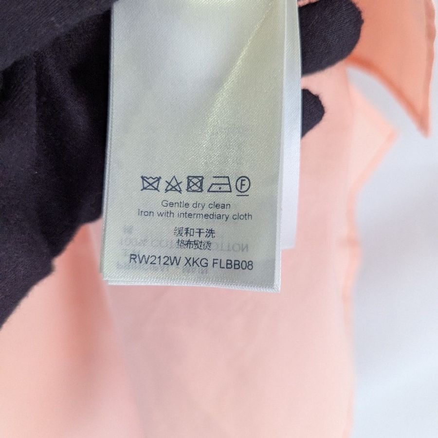 莉亞精品♡LV 金屬釦花邊襯衫 尺碼40 近新閒置-4