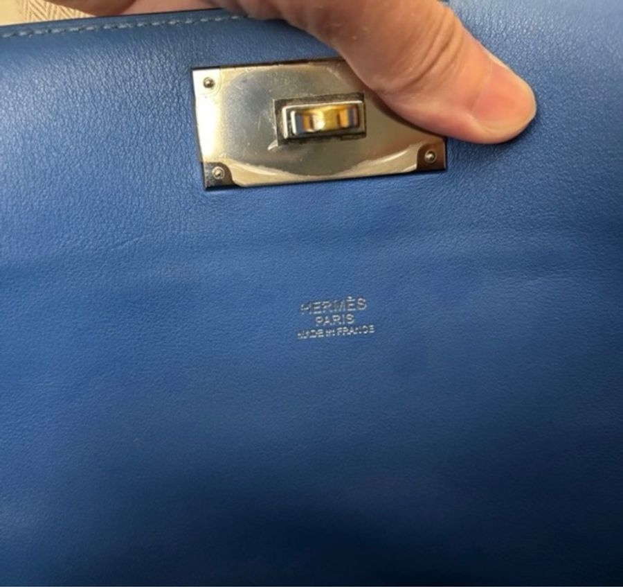 Hermes 愛馬仕 toolbox 26 牛奶盒子 銀扣 swift皮-3