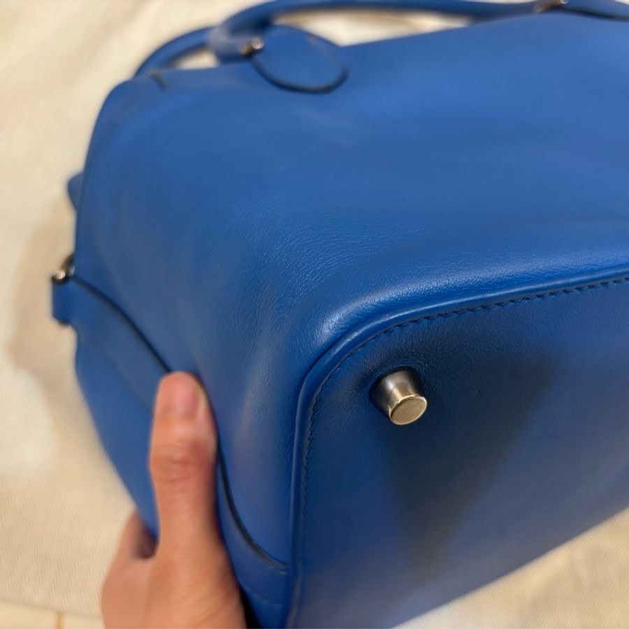 Hermes 愛馬仕 toolbox 26 牛奶盒子 銀扣 swift皮-25