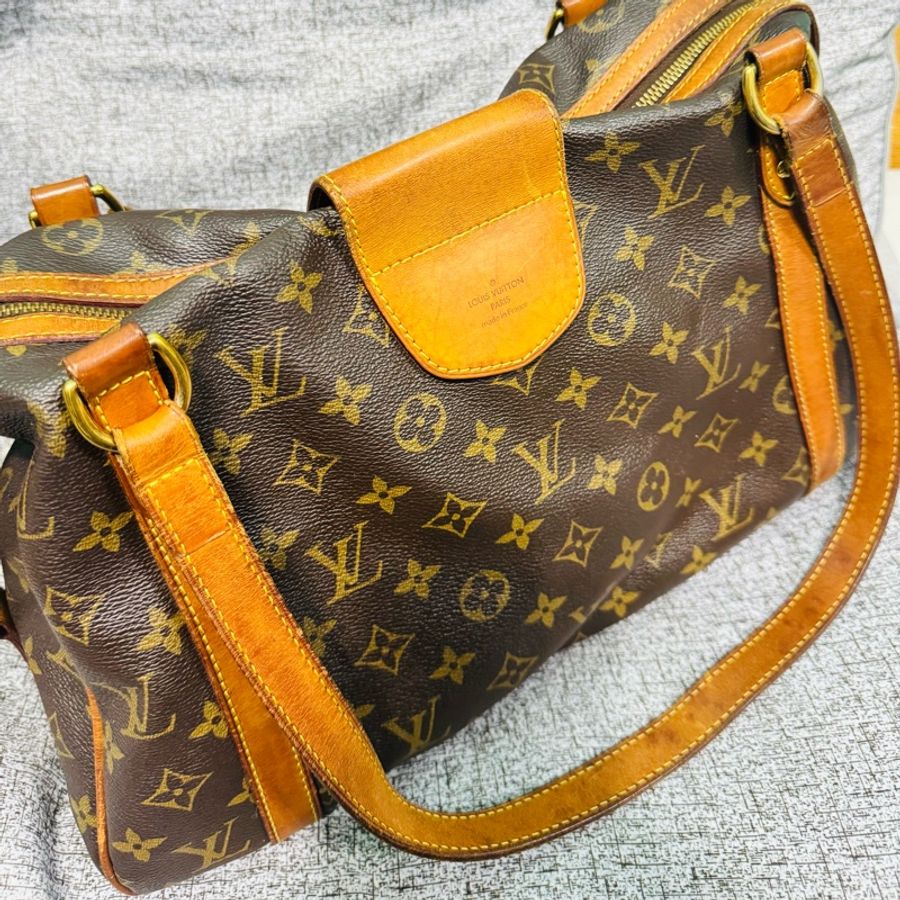 LV Stresa Monogram手提包/托特包/單肩包-6