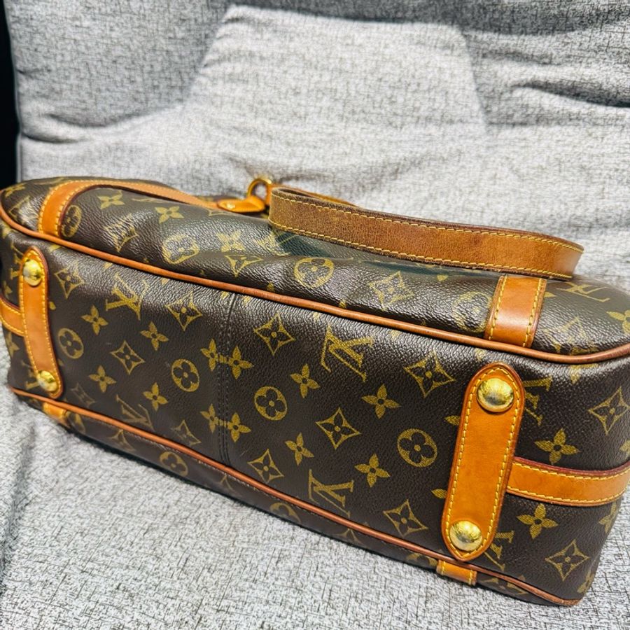 LV Stresa Monogram手提包/托特包/單肩包-7