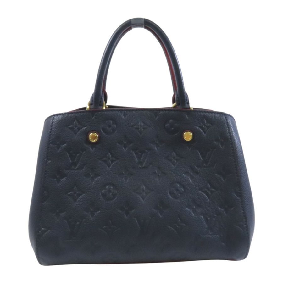 LOUIS VUITTON 【激減優惠】Monogram Empreinte Montaigne BB金扣手挽袋-1