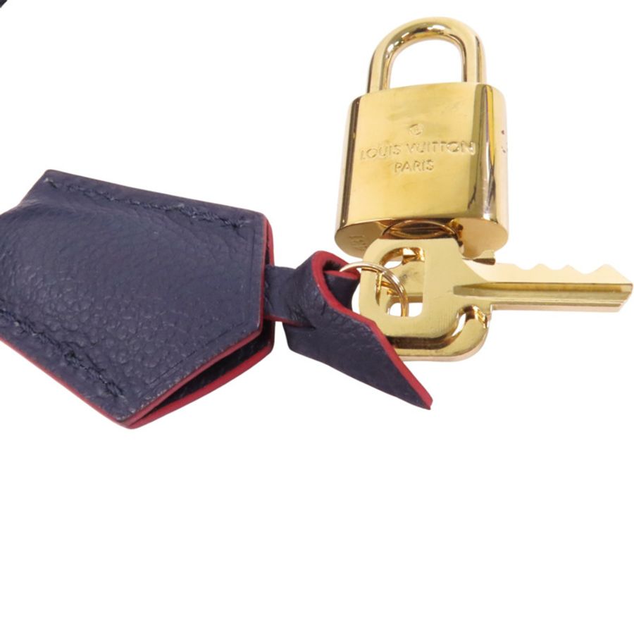LOUIS VUITTON 【激減優惠】Monogram Empreinte Montaigne BB金扣手挽袋-9