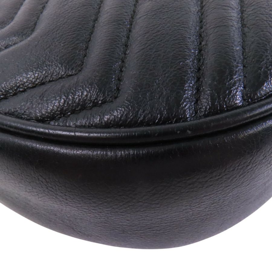 GUCCI 【激減優惠】牛皮皮革GG Marmont金扣鏈帶肩背袋-10