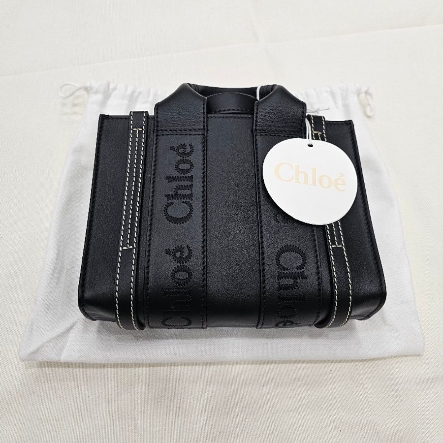 特價Chloe 托特包(Mini.黑.全皮)-0
