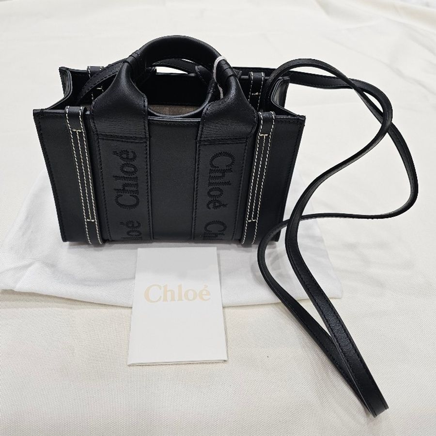 特價Chloe 托特包(Mini.黑.全皮)-2
