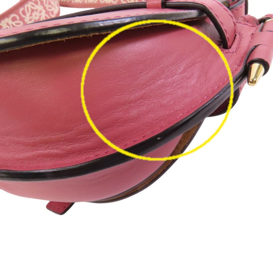 LOEWE 【激減優惠】牛皮皮革Mini Gate金扣肩背袋-15