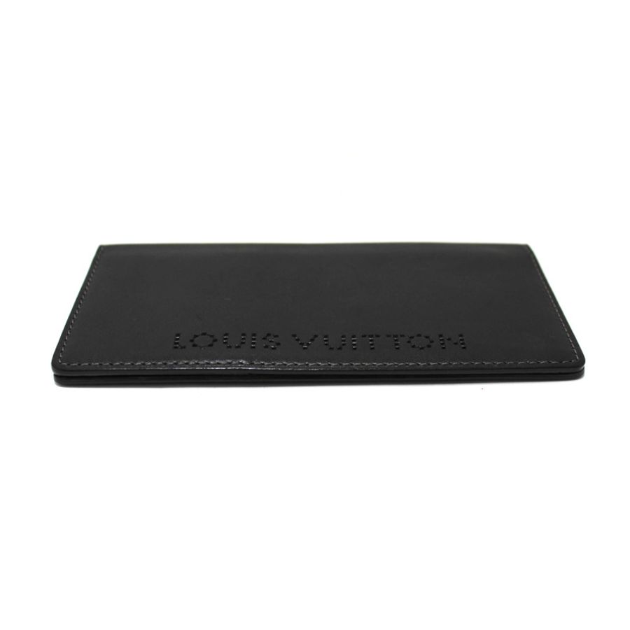 Louis Vuitton Black Leather Chicago Long Wallet-2