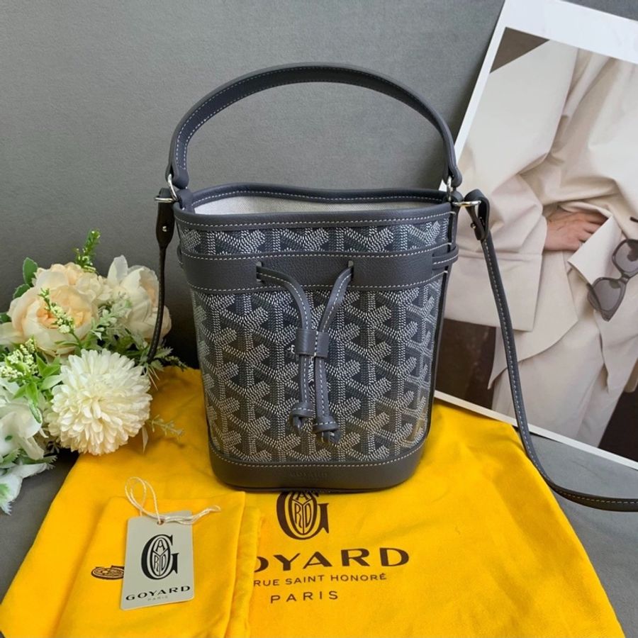 新款上線😍Goyard戈雅mini小水桶包單肩斜挎包-5