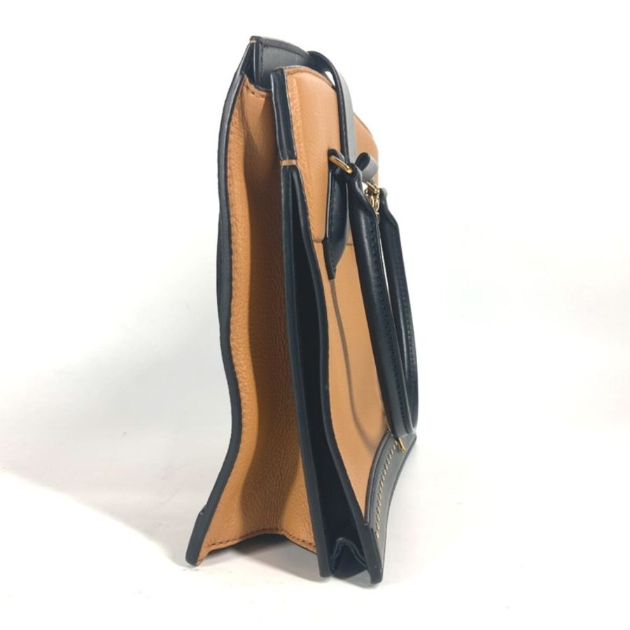 LOUIS VUITTON M51654 鉚釘雙色 Cool Marly PM 托特包，皮革手提包，女款，米色-3