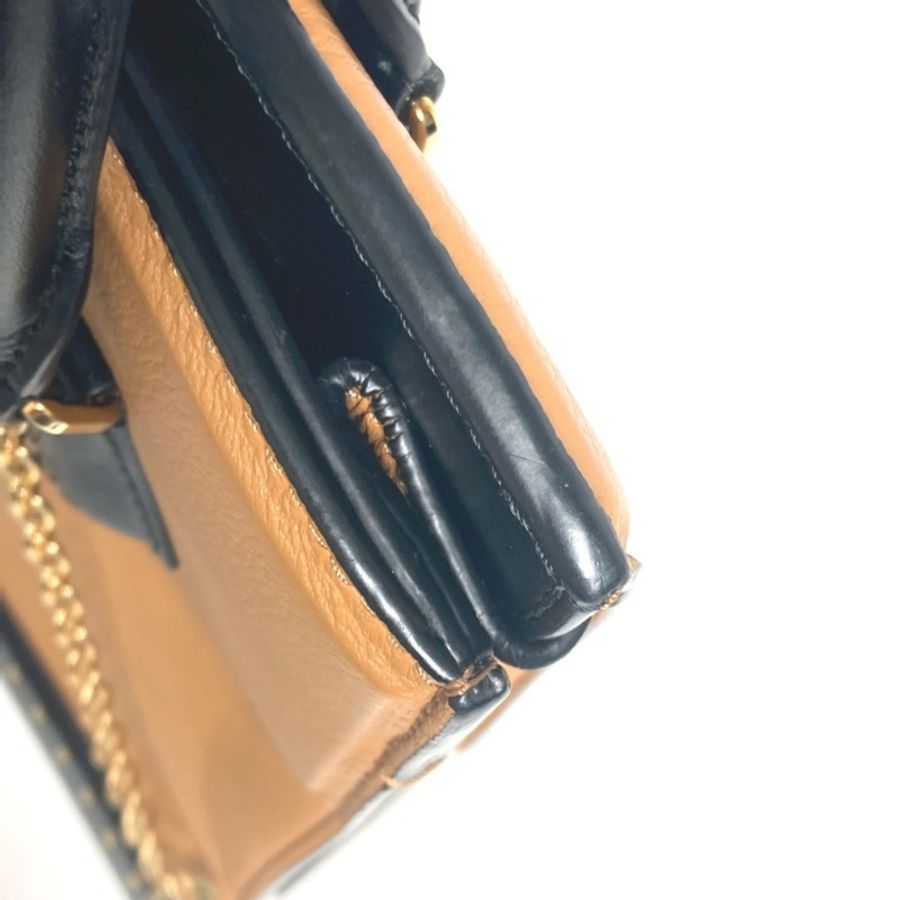 LOUIS VUITTON M51654 鉚釘雙色 Cool Marly PM 托特包，皮革手提包，女款，米色-8