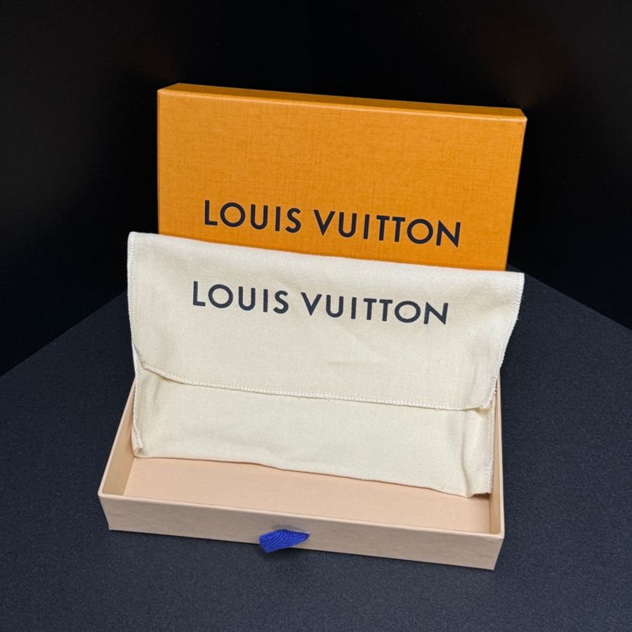 (極新|全套配件) LV 經典老花 長夾 專櫃23000-1