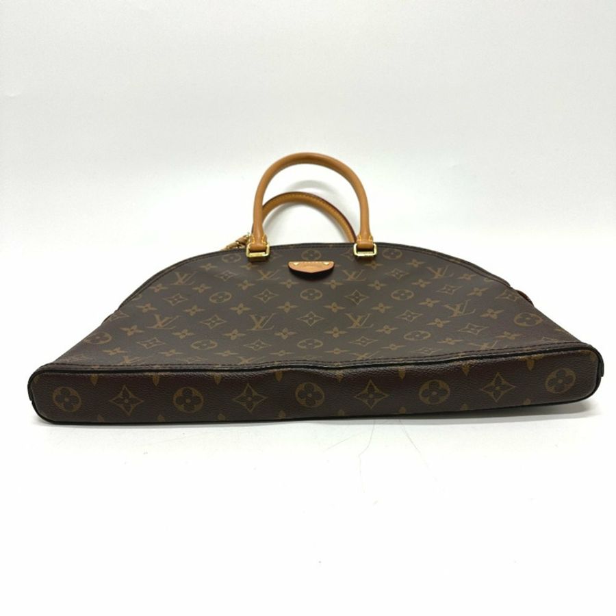 LOUIS VUITTON M44961 Monogram LV Moon Alma 雙向肩背包/手提包帶鏈條,帆布,女款,棕色-2