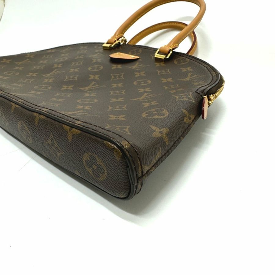 LOUIS VUITTON M44961 Monogram LV Moon Alma 雙向肩背包/手提包帶鏈條,帆布,女款,棕色-3