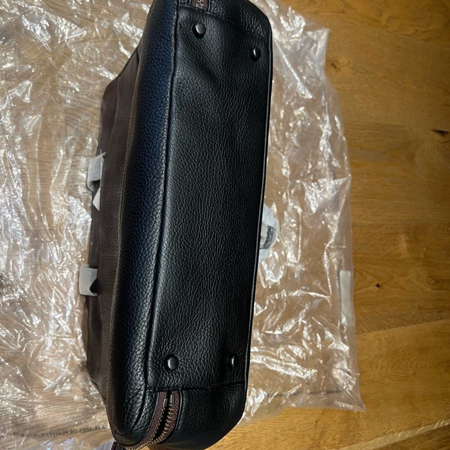 COACH F27617 HAMILTON DAY BRIEF 棕紅色皮男士公事包/百貨款-9