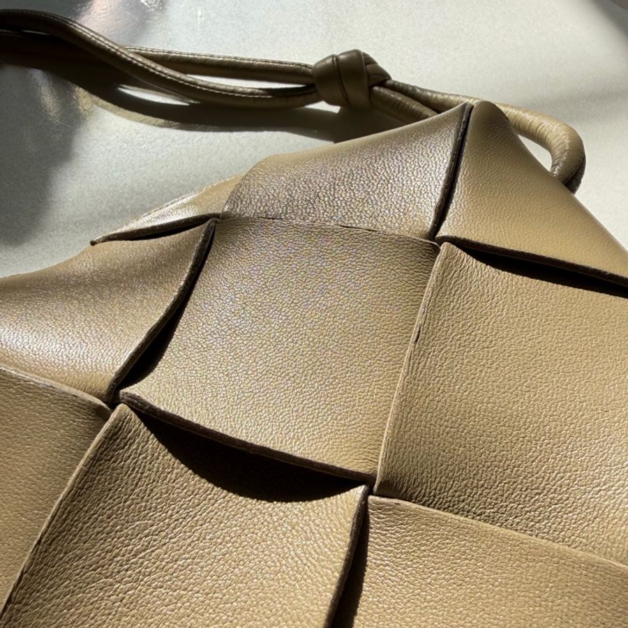 Bottega Veneta - Mini Cassette Camera Bag #Travetine-3