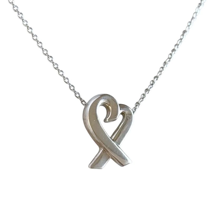 TIFFANY & CO. Paloma Picasso 純銀 愛心💗 項鏈-3