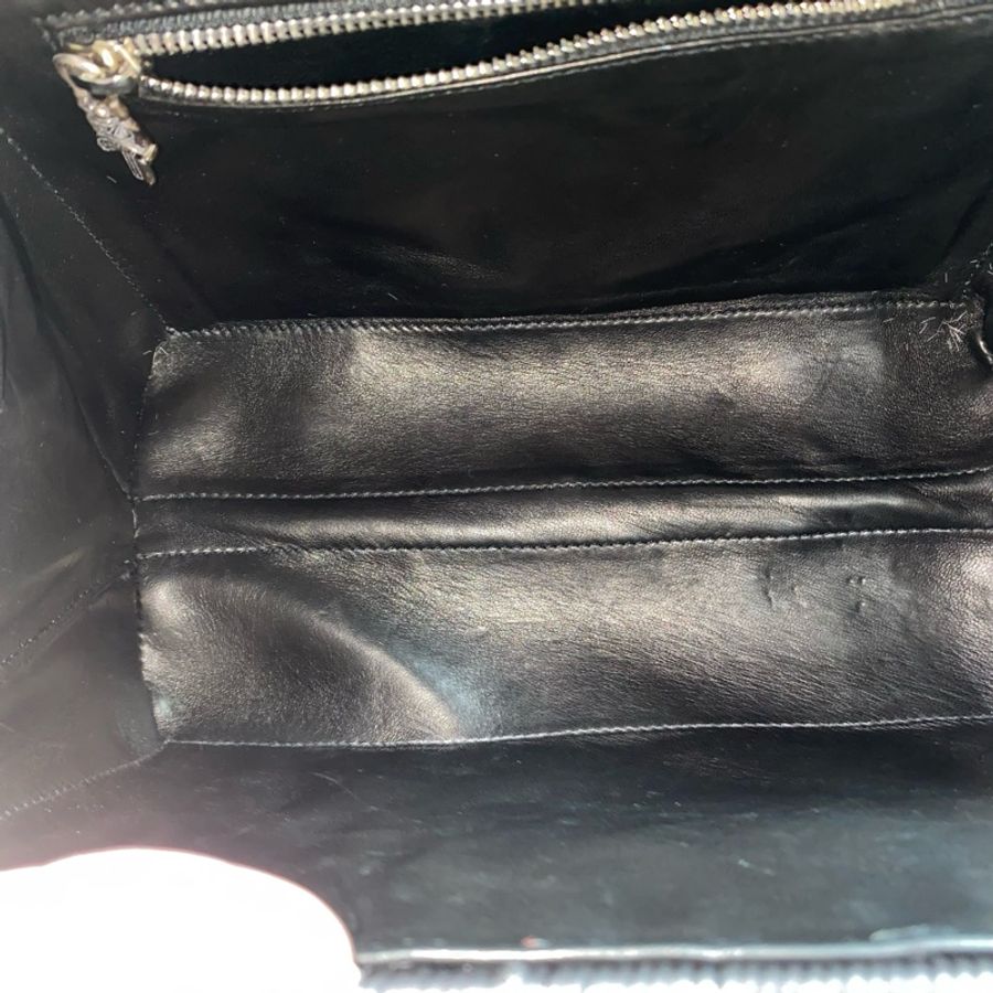 克羅心 黑銀限量picnic dolly bag-27