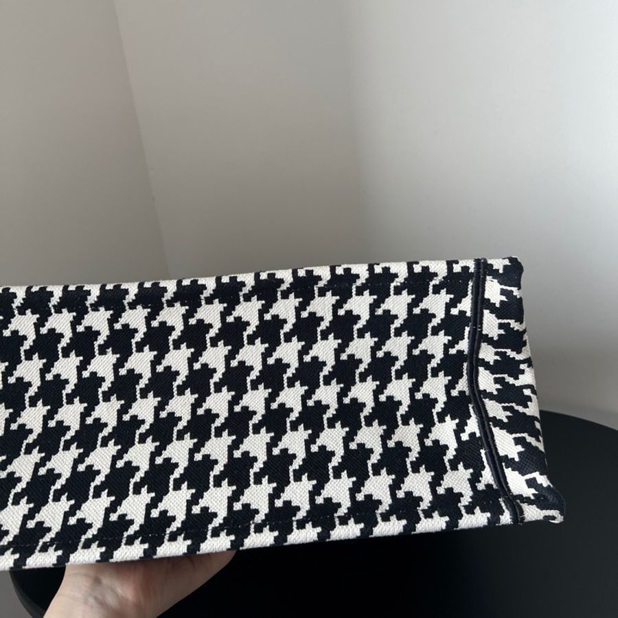 Dior tote千鳥格手提包 大號-17