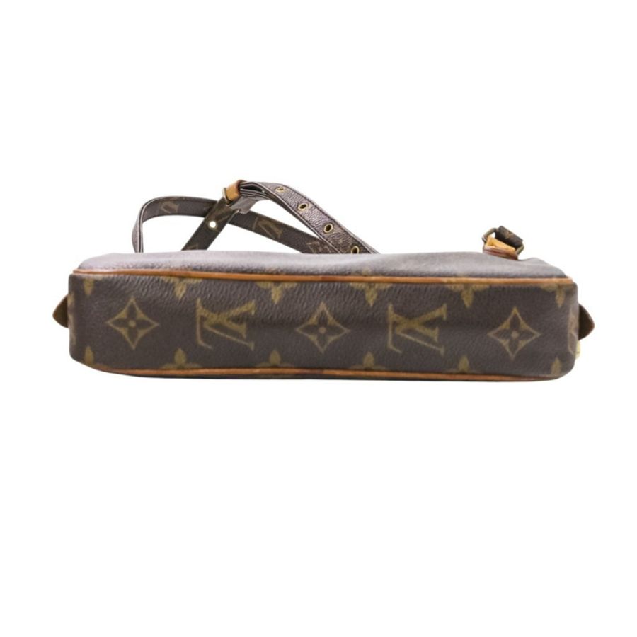 Louis Vuitton Monogram Pochette Marly Bandouliere M51828 包 棕色 女款-4