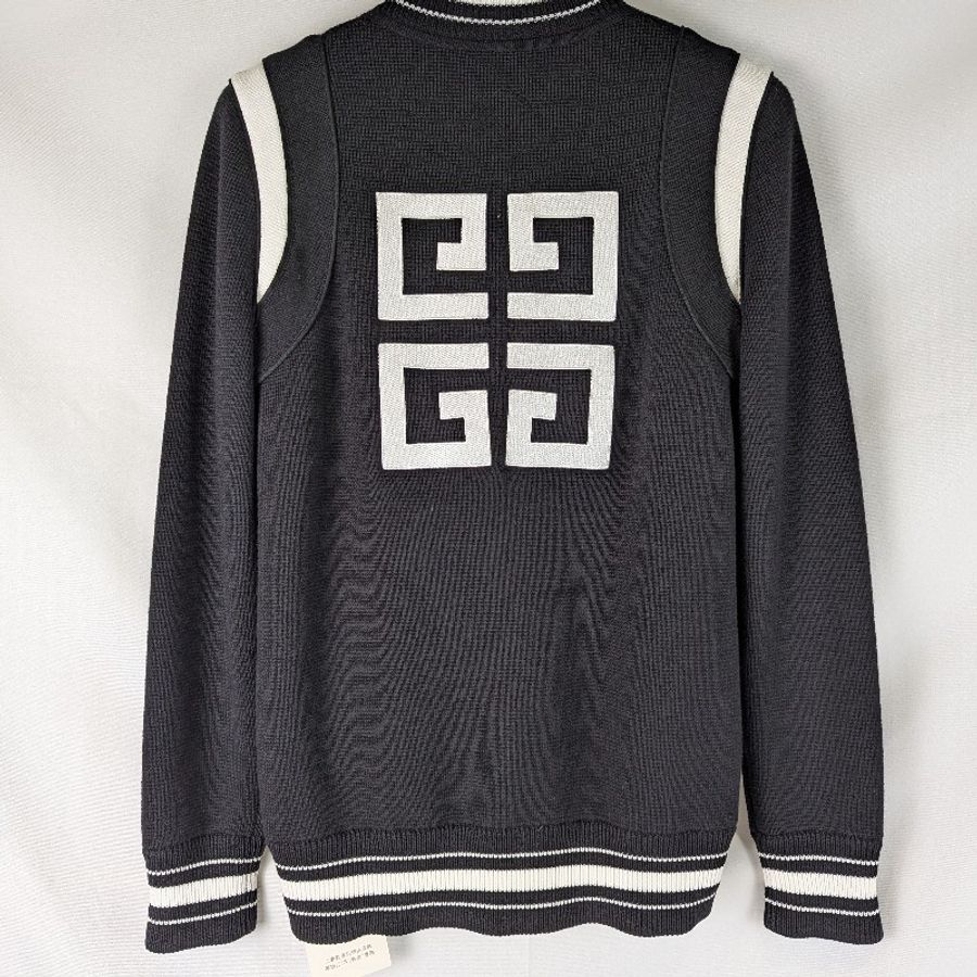 莉亞精品♡GIVENCHY 羊毛棒球外套 尺碼XS 近新閒置-1