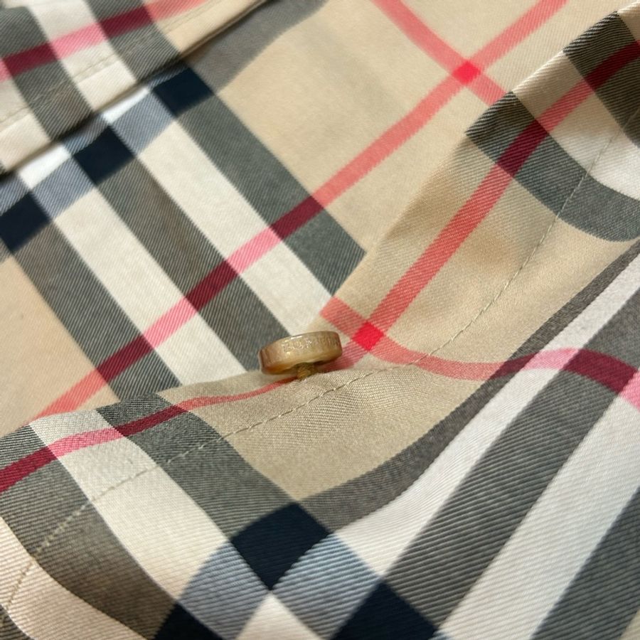 Burberry 格紋襯衫UK6-13