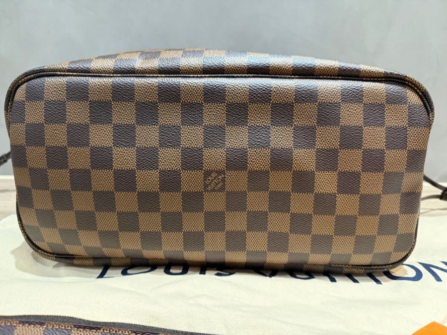 LV Loius Vuitton Neverfull NM MM 棋盤格-3