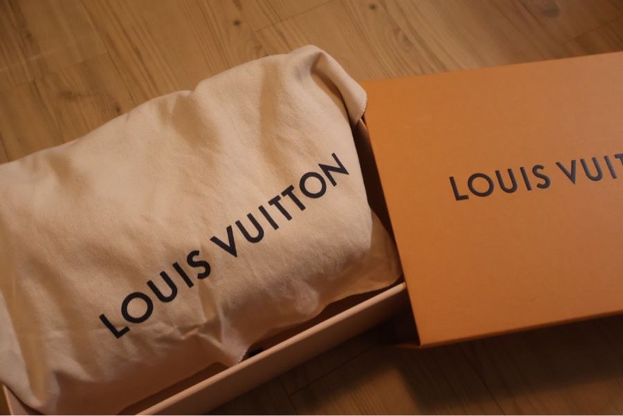LV speedy 20 老花款(含客製肩袋)-16