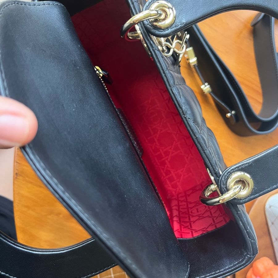 Lady Dior My ABCDior Small 小型黛妃包 - 黑金 (2022購自正櫃）-5
