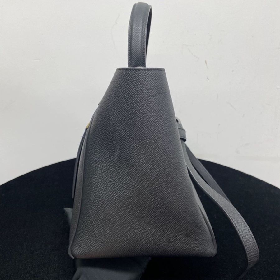 實用百搭款🌟Celine belt micro灰色鯰魚包單肩斜挎包-9