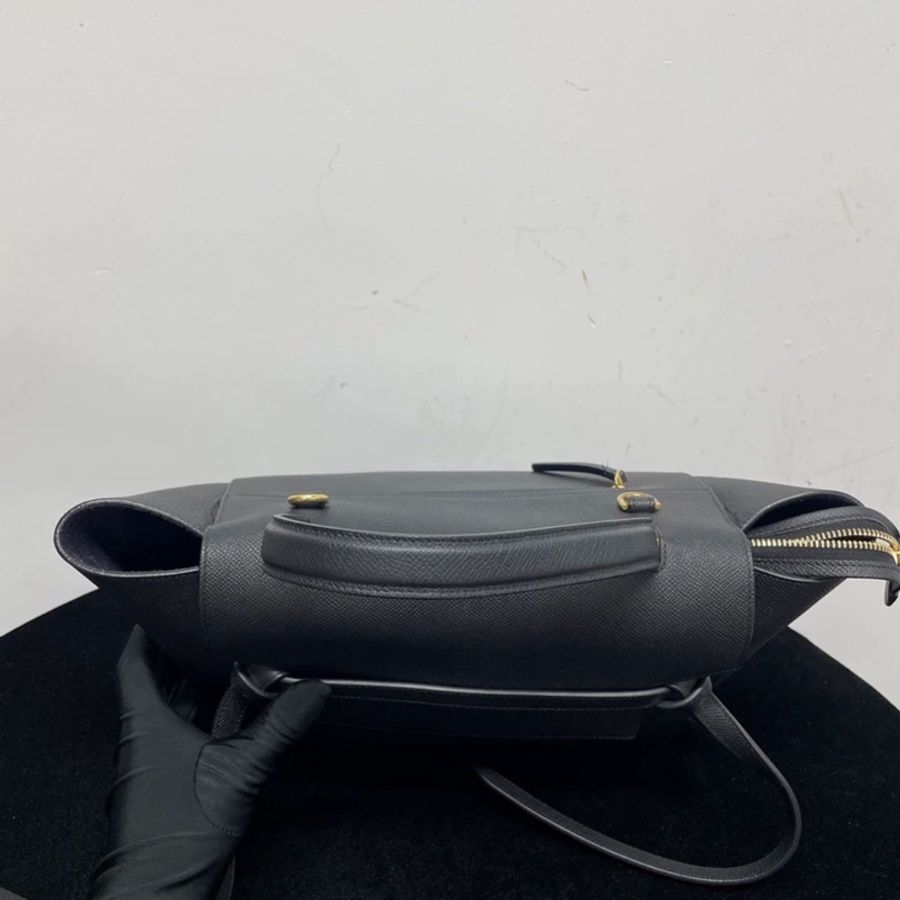 實用百搭款🌟Celine belt micro灰色鯰魚包單肩斜挎包-13