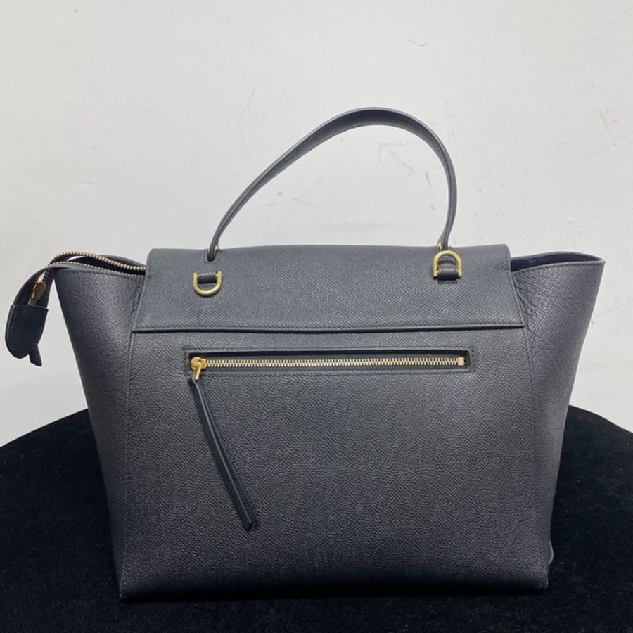 實用百搭款🌟Celine belt micro灰色鯰魚包單肩斜挎包-14