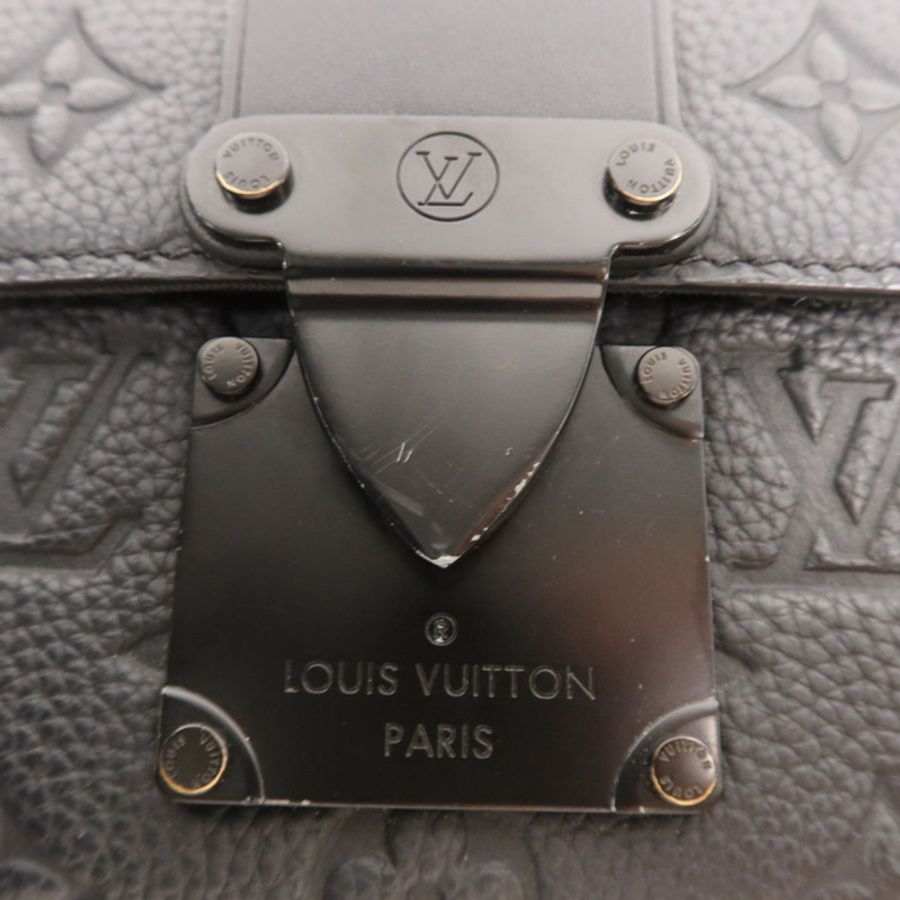 LOUIS VUITTON Monogram Taurillon Pico S-Lock手挽肩背兩用袋-9
