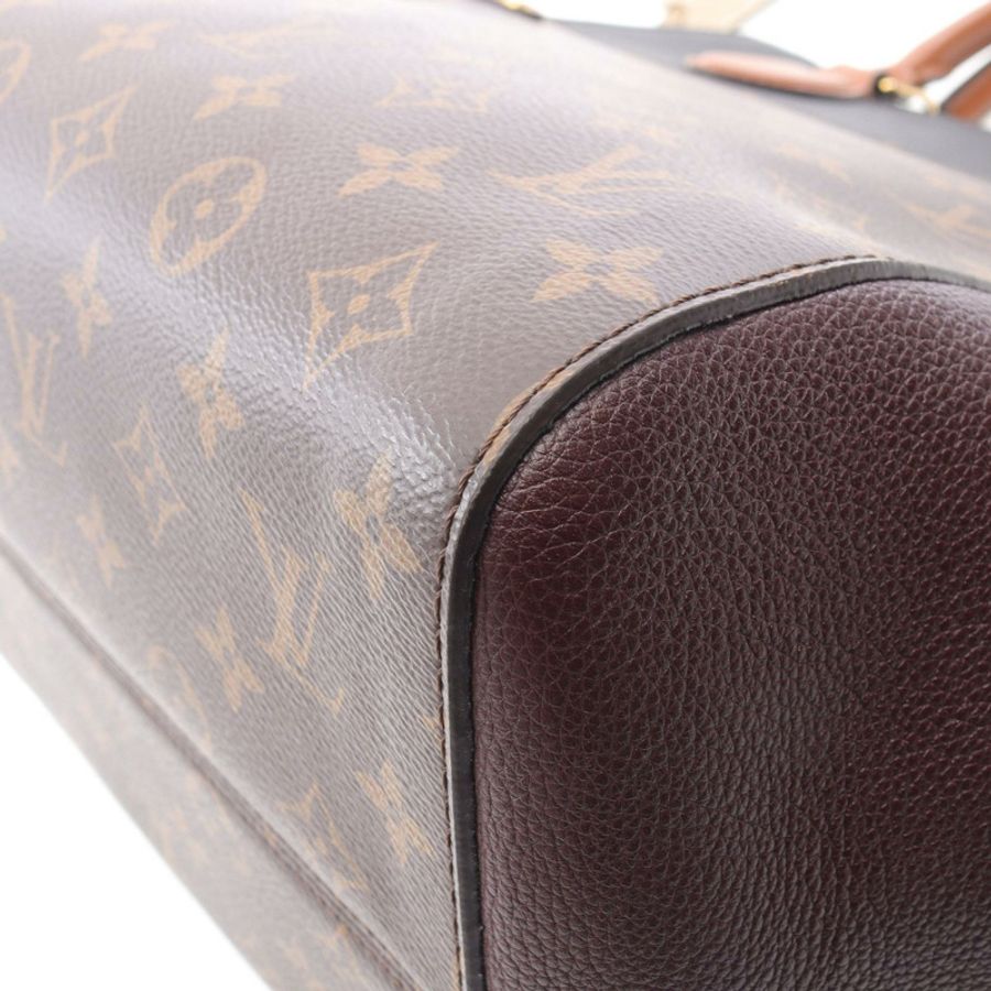 LOUIS VUITTON 折疊托特包 中型 單肩包 手提包 M45409 字母組合 帆布 皮革 黑色-8
