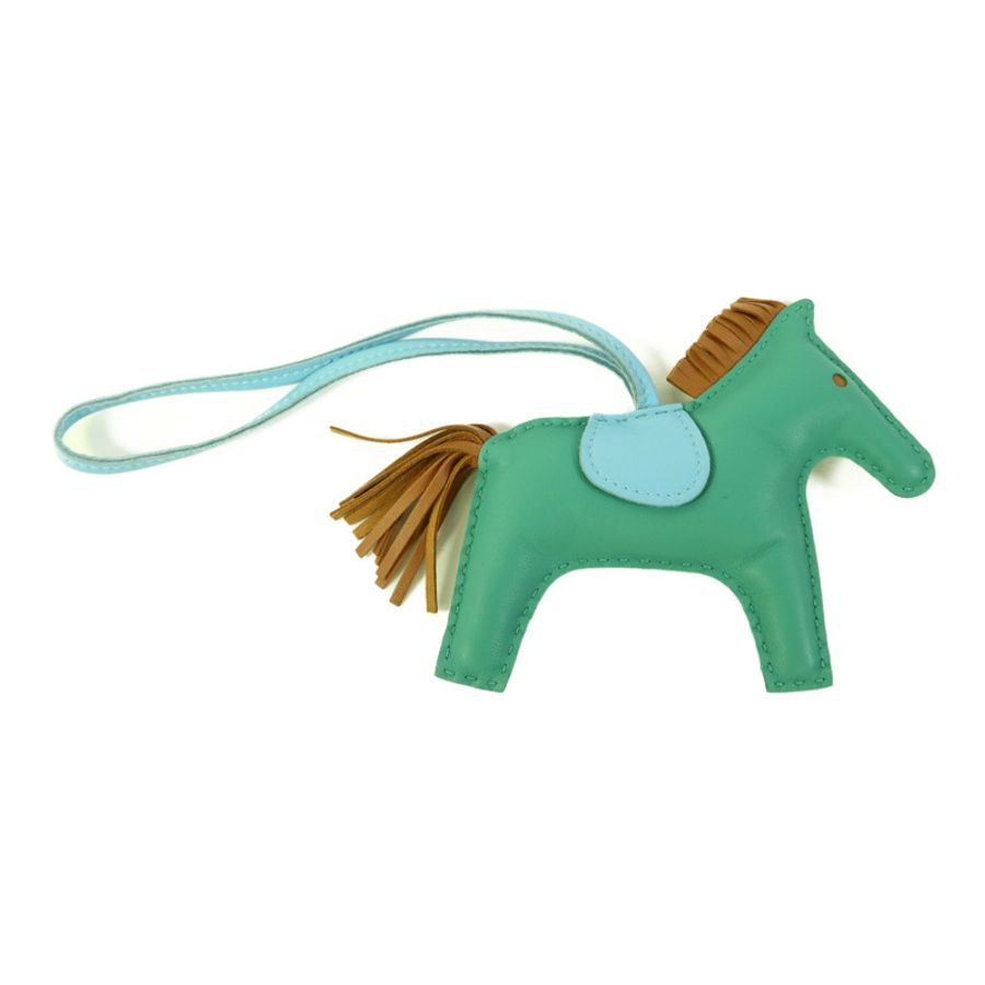 HERMES Milo皮革Rodeo MM掛飾-1